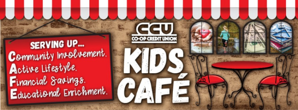Kids CAFE youth program banner graphic
